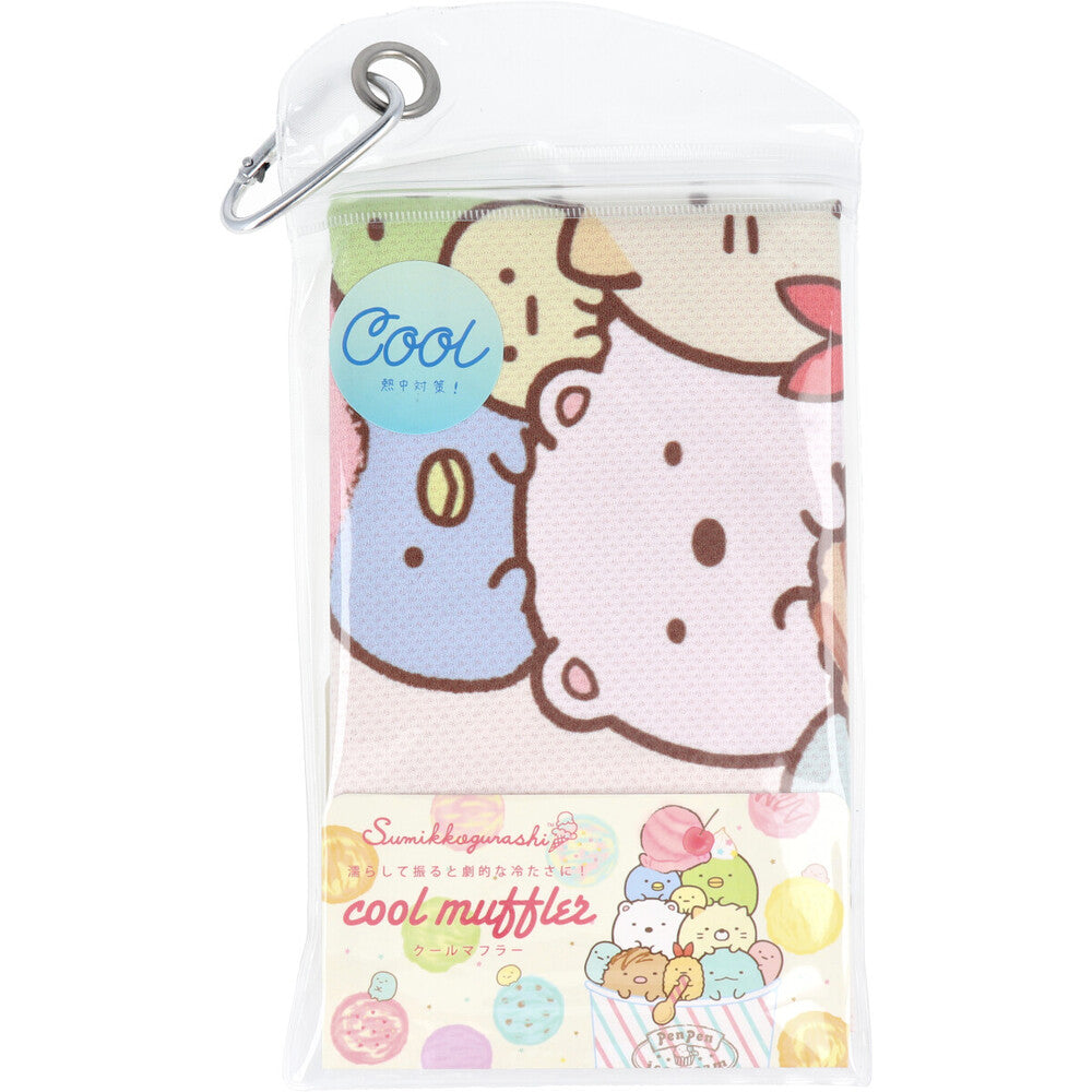 [シーズン終売]クールマフラー すみっコぐらし カップアイス 1枚入 1 個