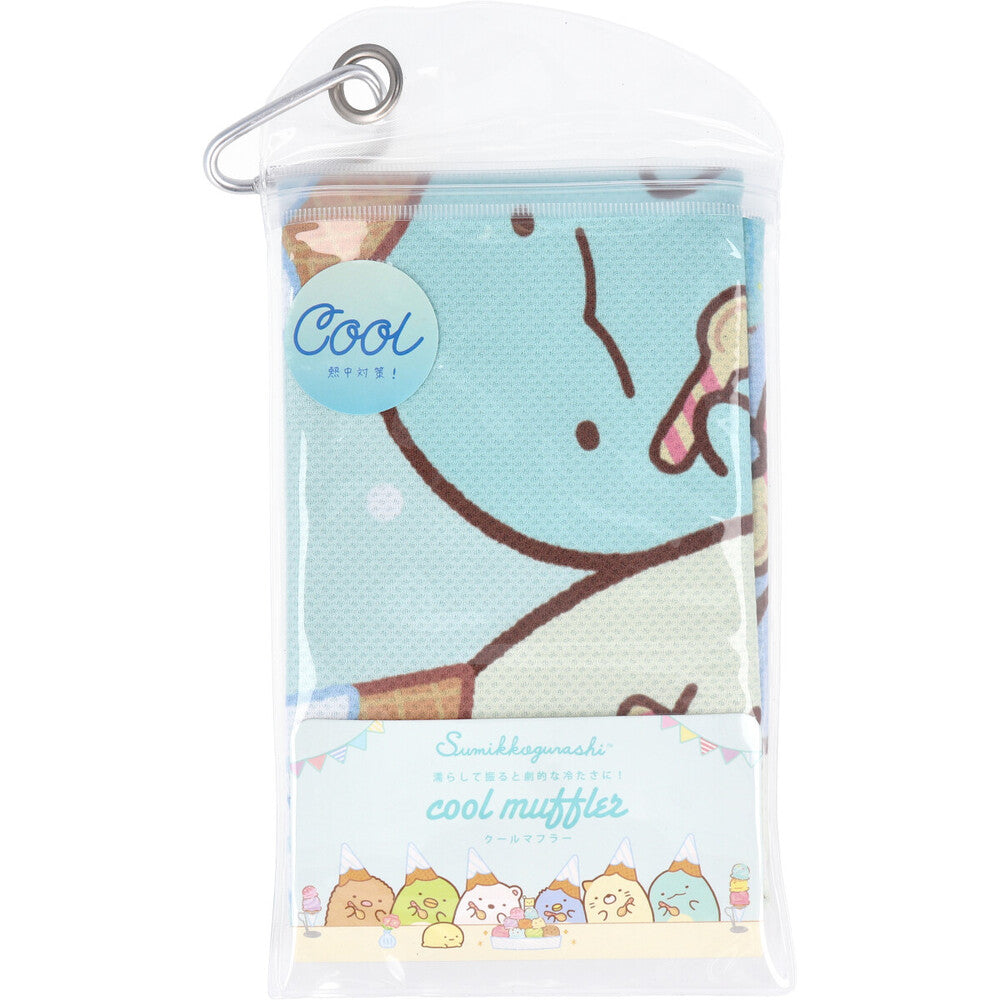 [シーズン終売]クールマフラー すみっコぐらし アイスクリームパーティ 1枚入 1 個