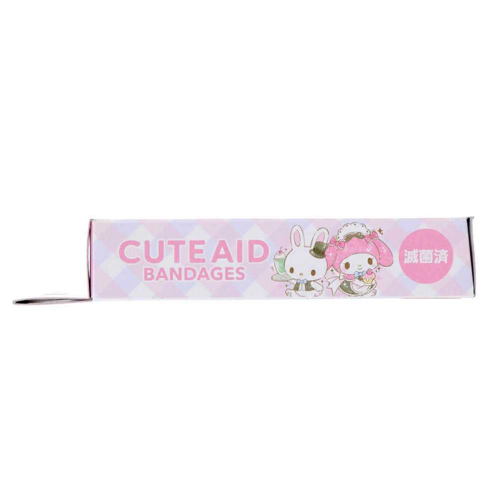 キャラクターばんそうこう CUTE AID マイメロデイ＆クロミ×DollyMix 18枚入 1 個