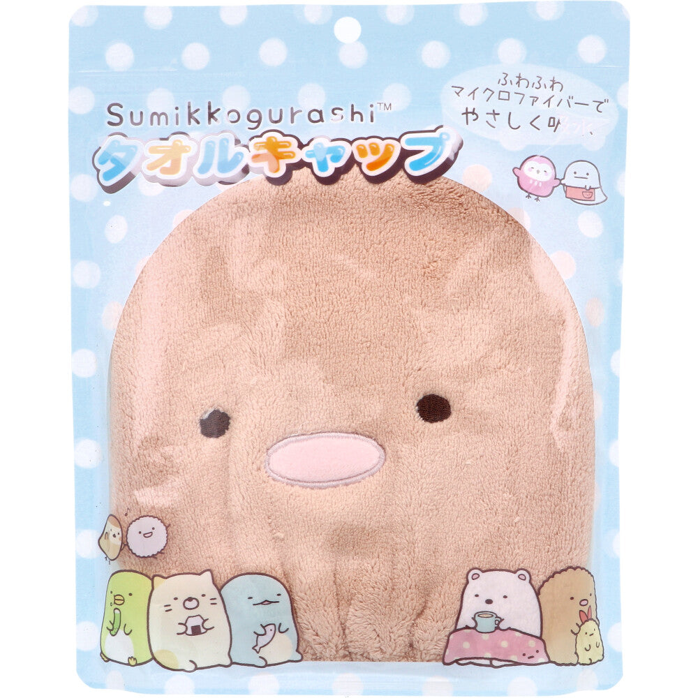 すみっコぐらし タオルキャップ とんかつ 1個入 1 個
