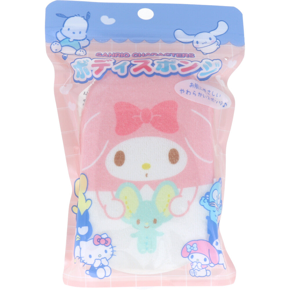 [メーカー欠品]サンリオキャラクターズ ボディスポンジ マイメロディ 1個入 1 個