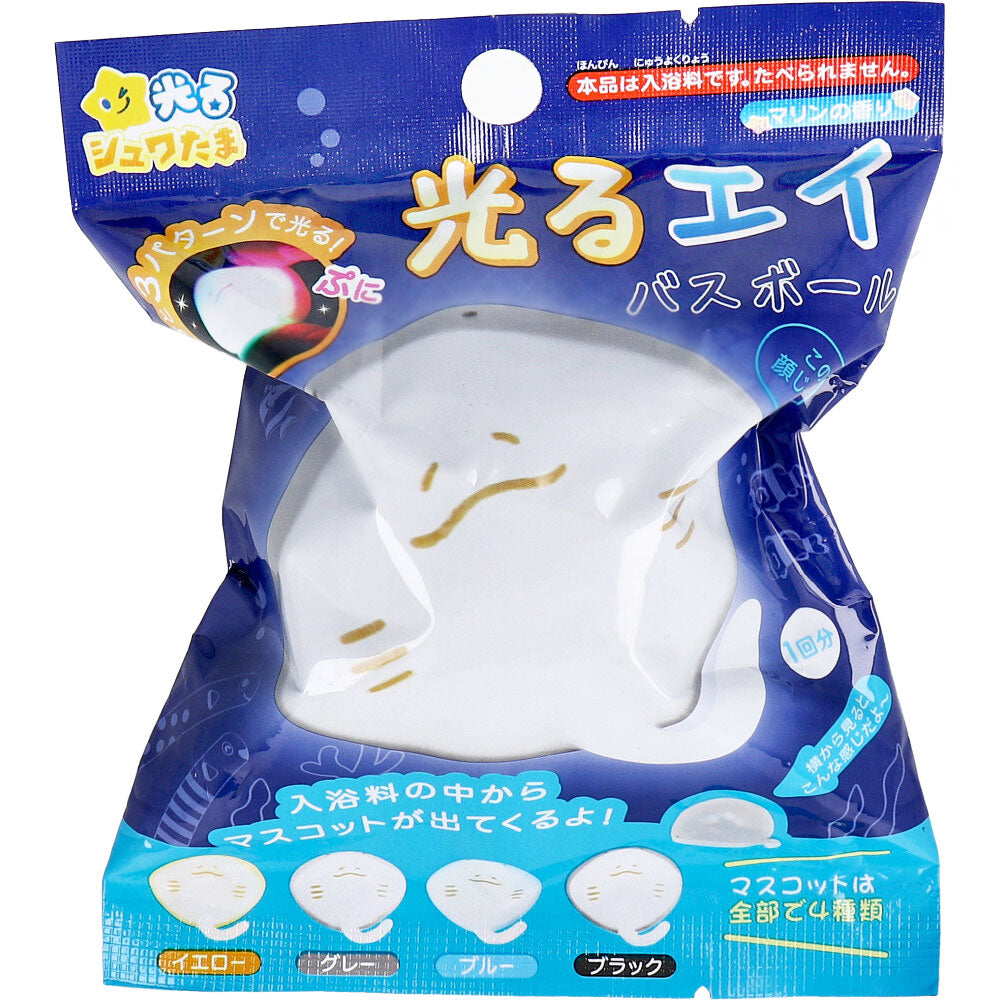 Glowing Schwatama Glowing Abas Ball Marine Scent 75g 1 serving 1 piece