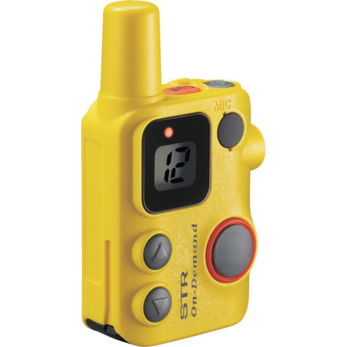 八重洲無線　ＳＴＲオンデマンド　特定小電力トランシーバー　イエロー　SRFD10-Y　1 台