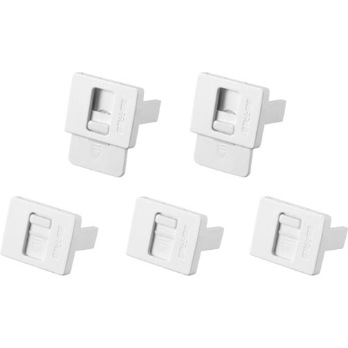 ＢＡＦＦＡＬＯ　２Ｐ３Ｐ両用コンセントキャップ　５個入り　ホワイト　BTC5WH　1 個