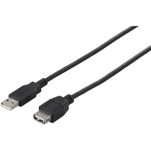 BAFFALO USB 2.0 Extension Cable (A to A) 1.5m Black BSUAA215BK 1 piece