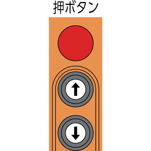 ＫＩＴＯ　電気チェーンブロック　ＥＱ形　２速インバータ　プレントロリ結合形　１２５ｋｇ×４ｍ　EQSP001IS　1 台