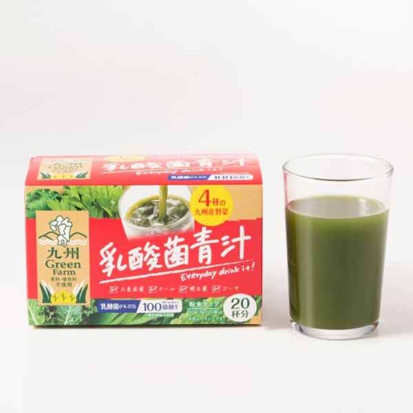 *Kyushu Green Farm Lactic Acid Bacteria Green Juice Powder Type 3g x 50 bags 1 piece