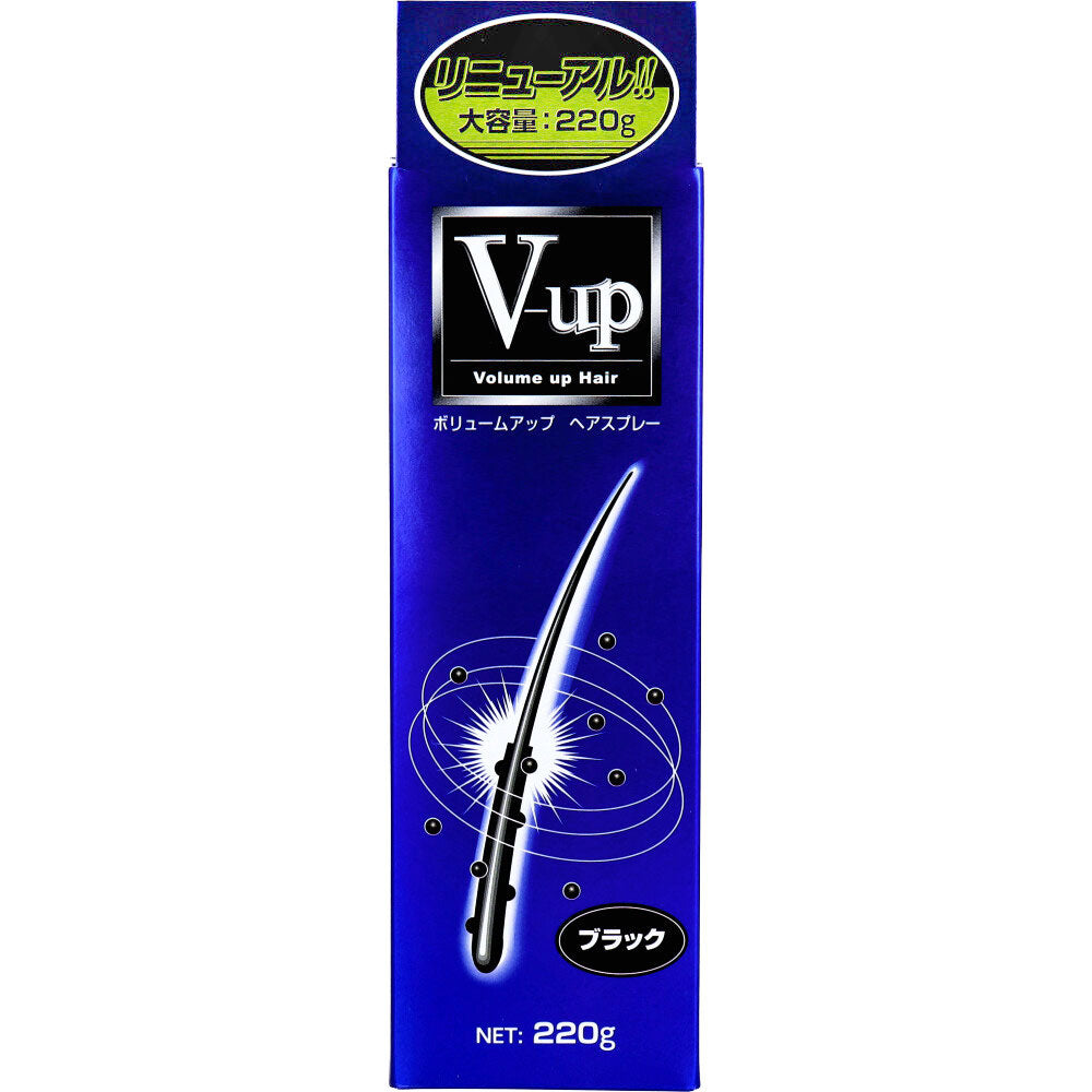 볼륨 업 헤어 스프레이 블랙 220g 1 개