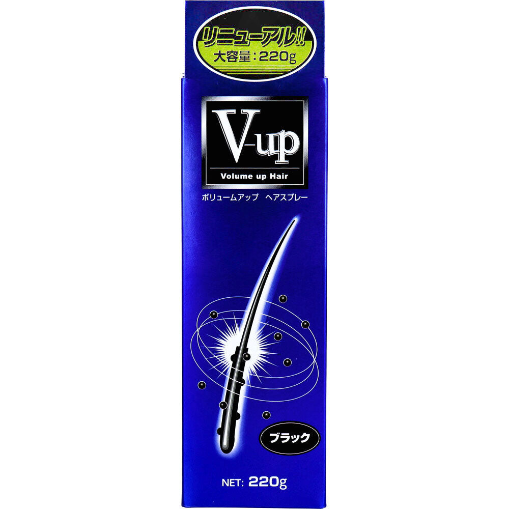 ボリュームアップ ヘアスプレー ブラック 220g×3個セット 1 個