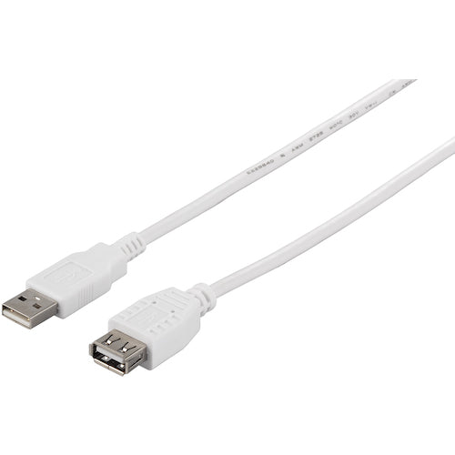 BAFFALO USB 2.0 Extension Cable (A to A) 3m White BSUAA230WH 1 piece