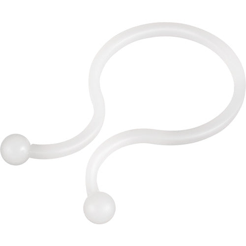 BAFFALO Cable Clips 25-pack, 23mm diameter, White, BCAC23WH25, 1 piece