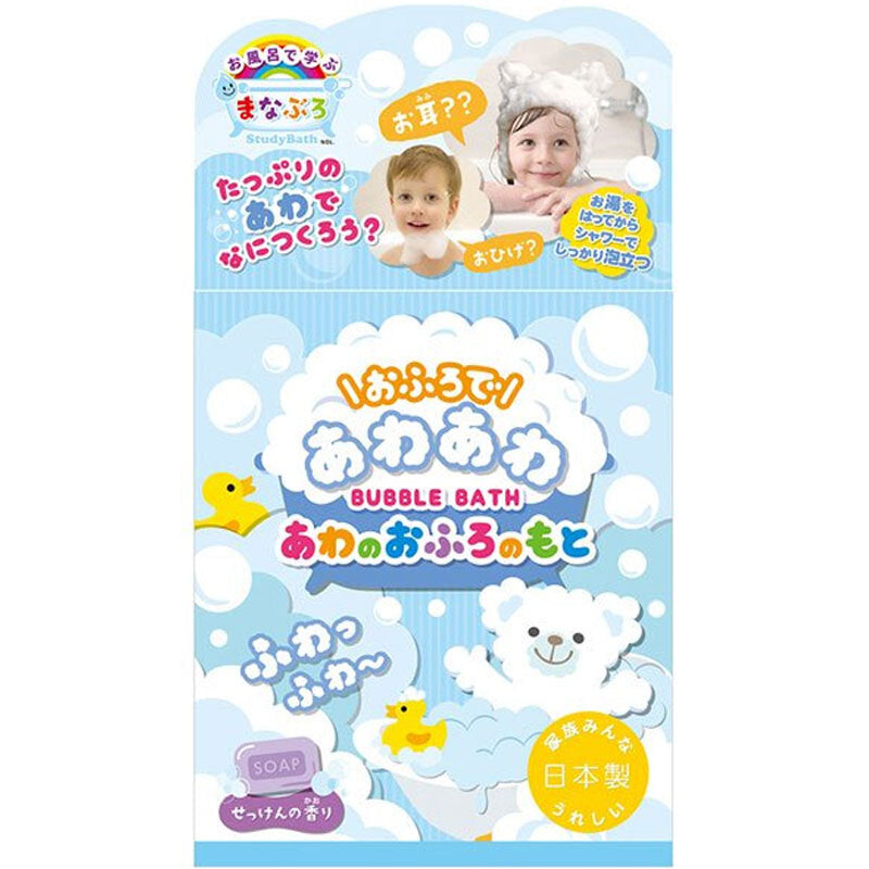 Learning in the bath Manaburo Ofuro de Awa Awa Bath Base Soap Scent 40g 1 piece