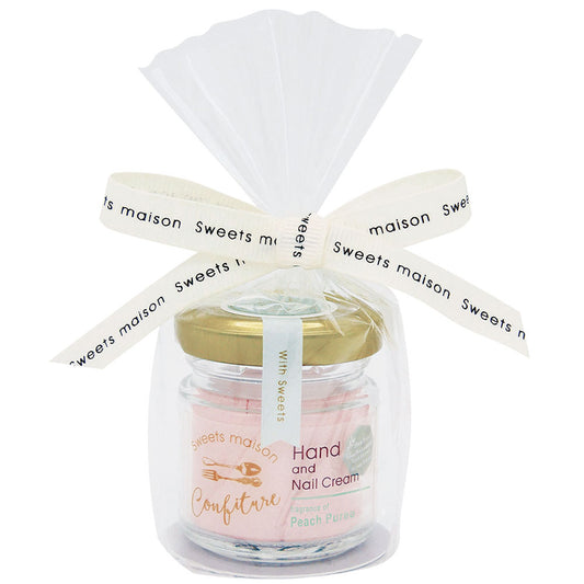 スウィーツメゾン コンフィチュールハンド＆ネイルクリーム ピーチピューレの香り 30g入 1 個
