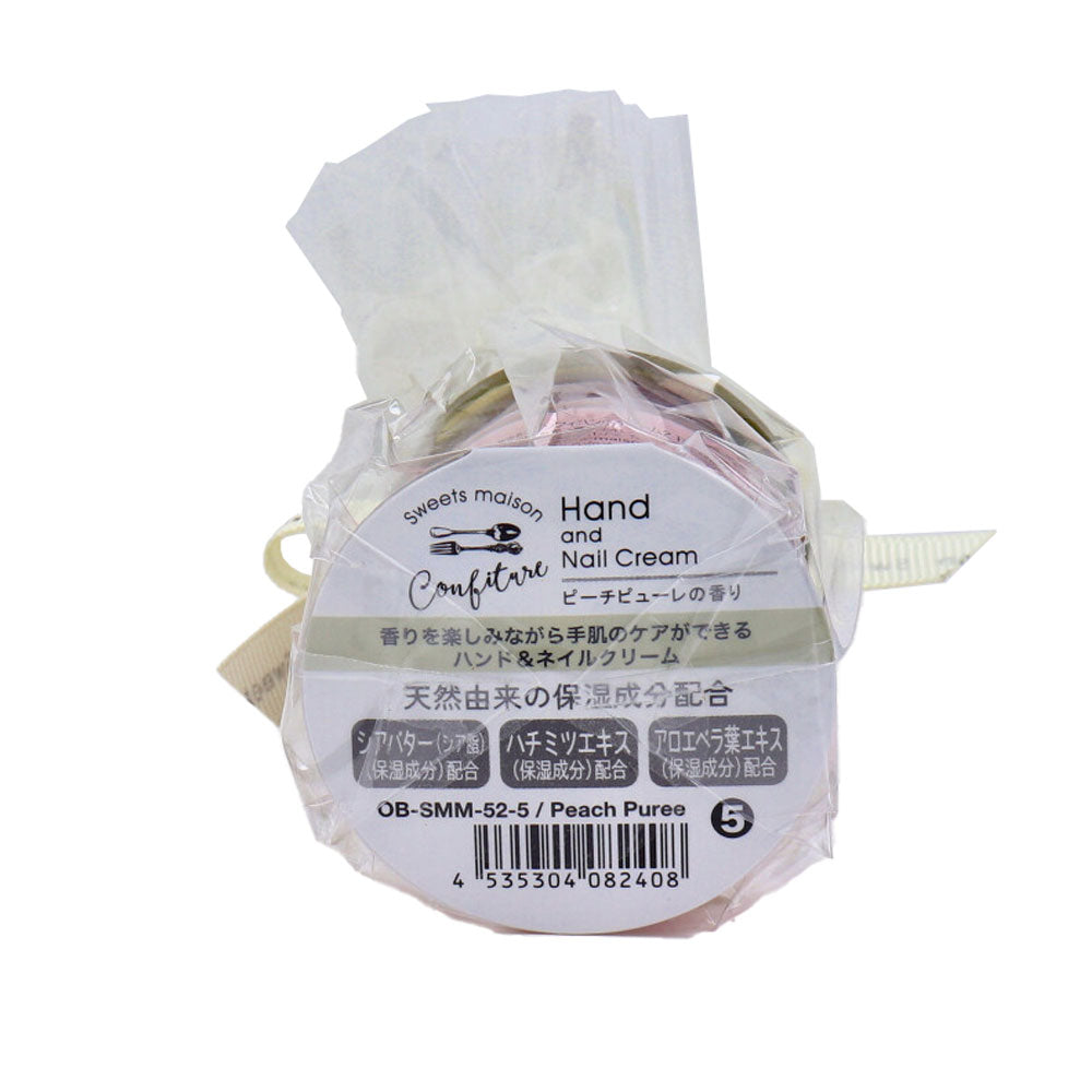 스위트 메종 콘피츄르 핸드 &amp; 네일 크림 피치 퓌레의 향기 30g입 1개