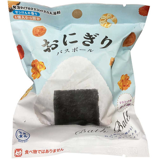 Shajitsu Foods Onigiri Bath Ball Soap Scent 60g 1 serving 1 piece