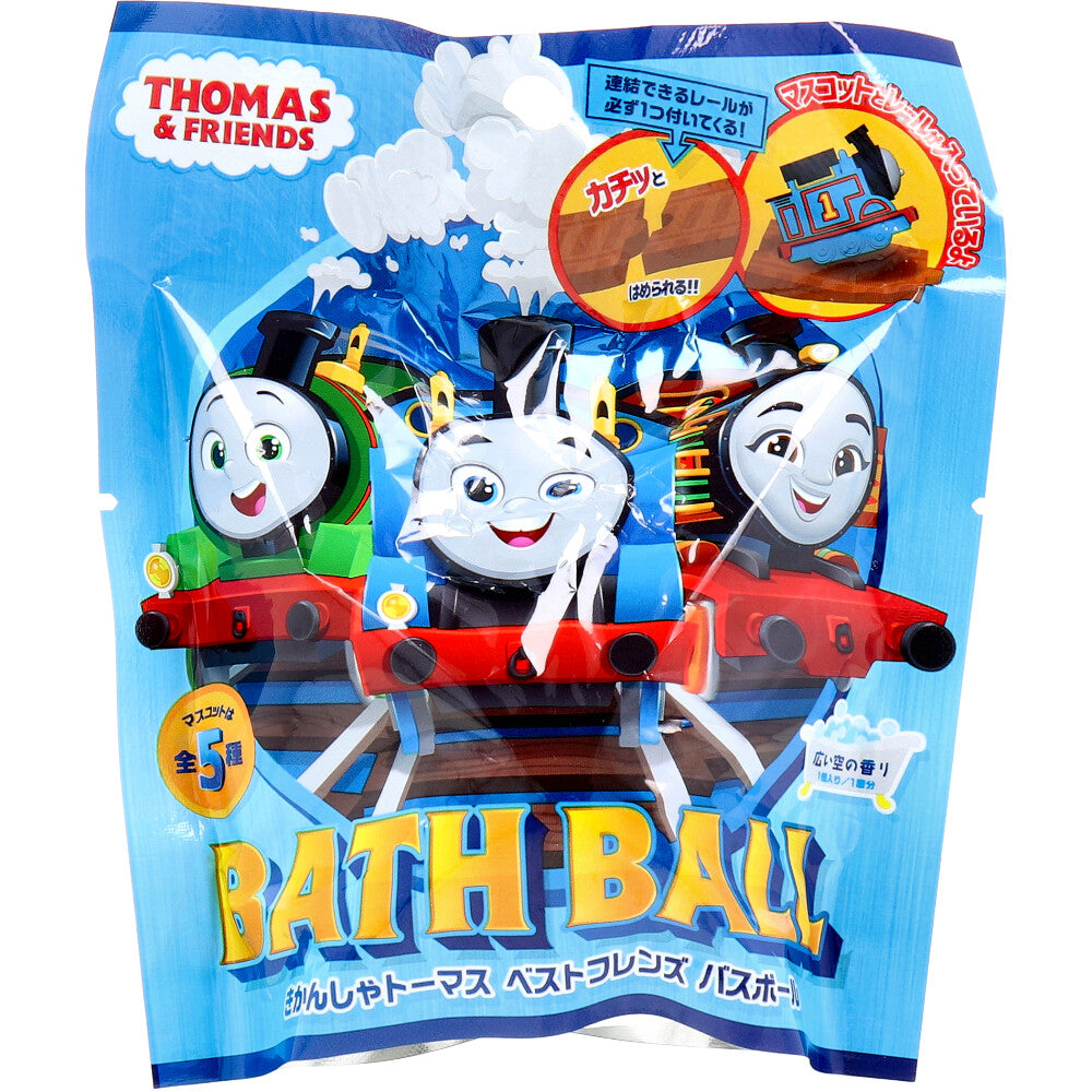 Thomas the Tank Engine Best Friends Bath Ball, Wide Sky Scent, 60g, 1 serving, 1 piece