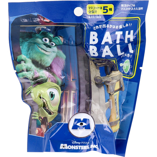 Monsters Inc. Bath Ball Green Apple Scent 70g 1 serving 1 piece