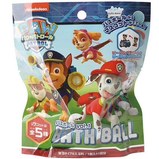 Paw Patrol Bath Ball Vol.1 Pure Soda Scent 60g 1 serving 1 piece