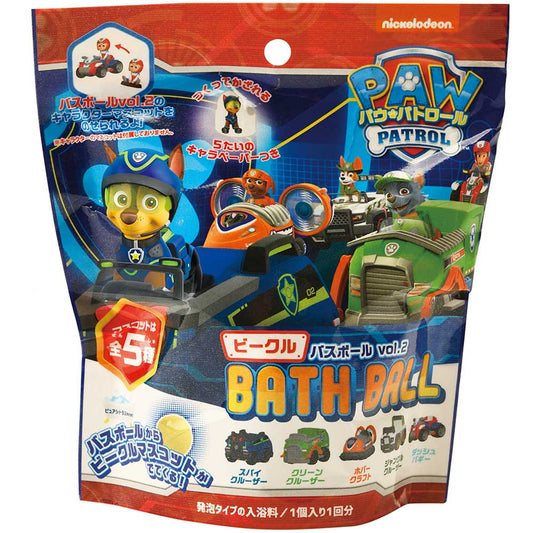 Paw Patrol Vehicle Bath Ball Vol.2 Pure Citrus Scent 70g 1 serving 1 piece