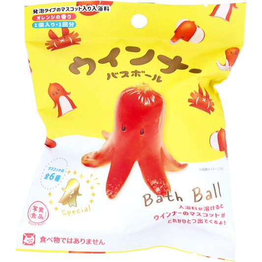 사실 식품 윈너 목욕 공 오렌지 향기 50g 1회분 1개