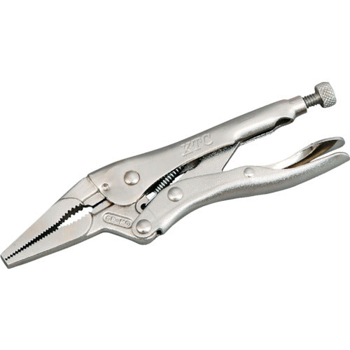 KTC 로킹 플라이어 롱 노즈(와이어 커터 부착) 전체 길이 165 mm 최대 입 열림 51 mm 150 LN 1