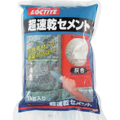 ＬＯＣＴＩＴＥ　超速乾セメント　灰色　１ｋｇ　（１個入）　DCG-01K　1 袋