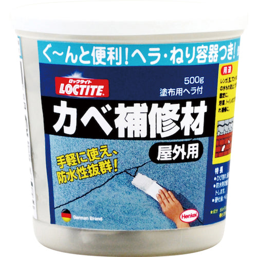 ＬＯＣＴＩＴＥ　カベ補修材　屋外用　５００ｇ　DHE-500　1 個