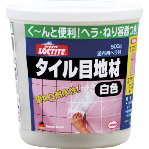 ＬＯＣＴＩＴＥ　タイル目地材　白色　５００ｇ　DTM-500　1 個