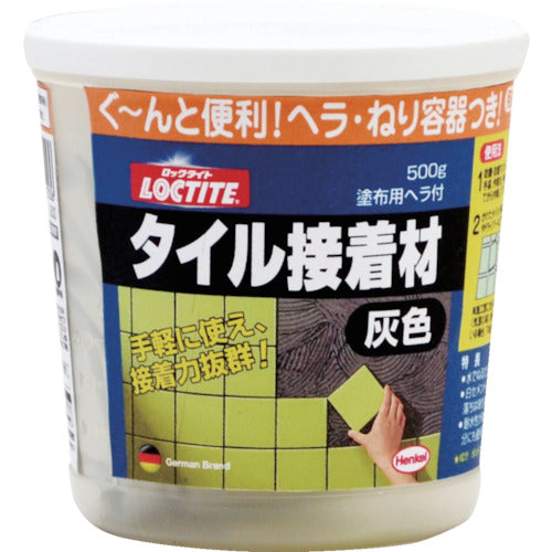 ＬＯＣＴＩＴＥ　タイル接着材　灰色　５００ｇ　DTS-500　1 個