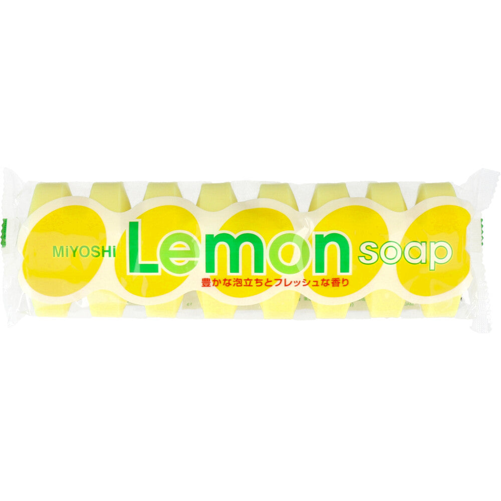 Miyoshi Lemon Soap 8P 1 piece