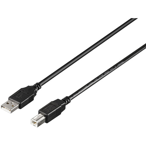 BAFFALO USB2.0 A to B 탄소소자 반죽 케이블 1.5m 블랙 BU2ABC15BK 1개