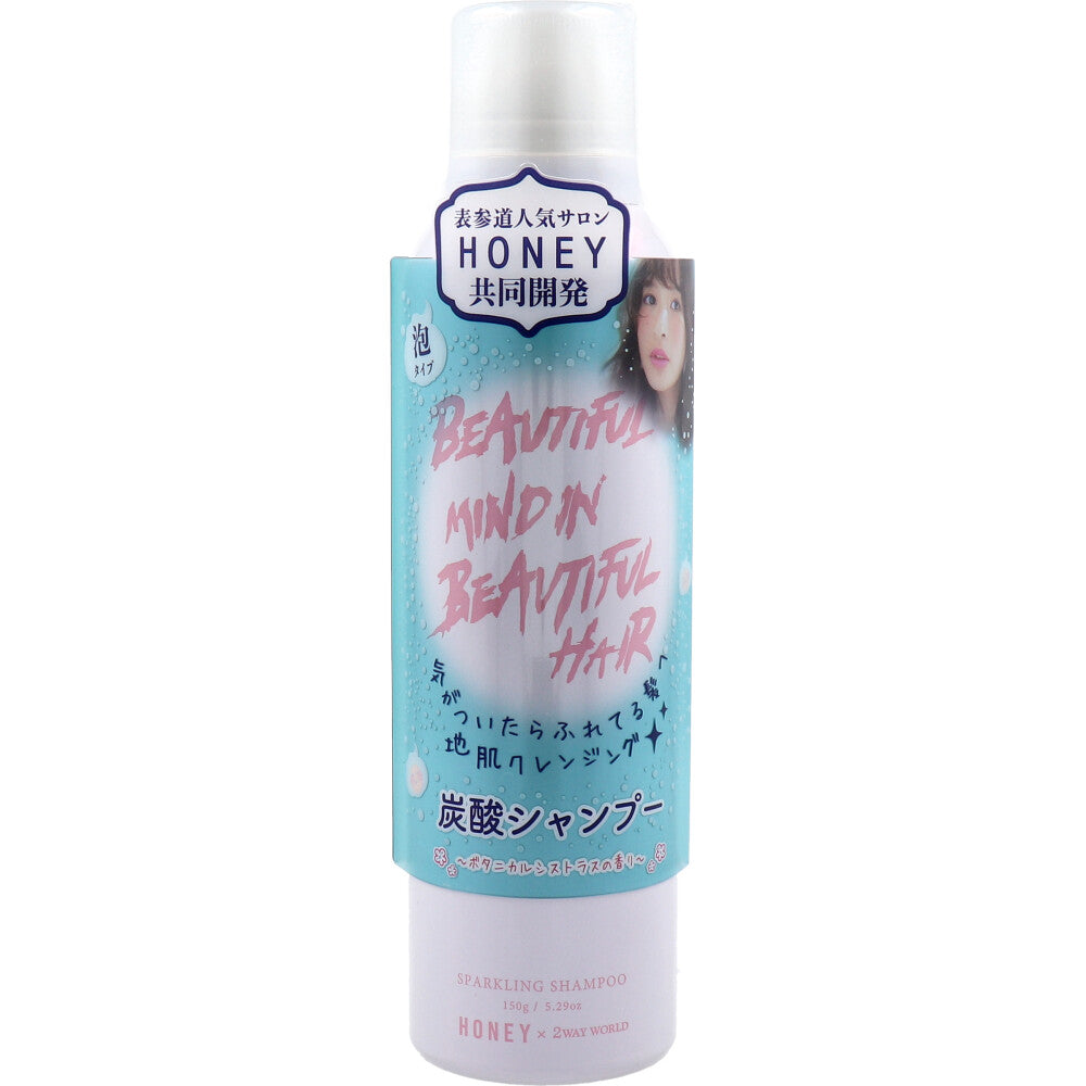 HONEY Carbonated Shampoo Botanical Citrus Scent 150g 1 piece