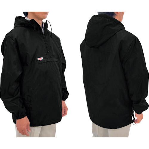 TEAGLES 17355 후드 첨부 안솜 퀼트 덮개 야케 블랙 L 17355 BK L 1장