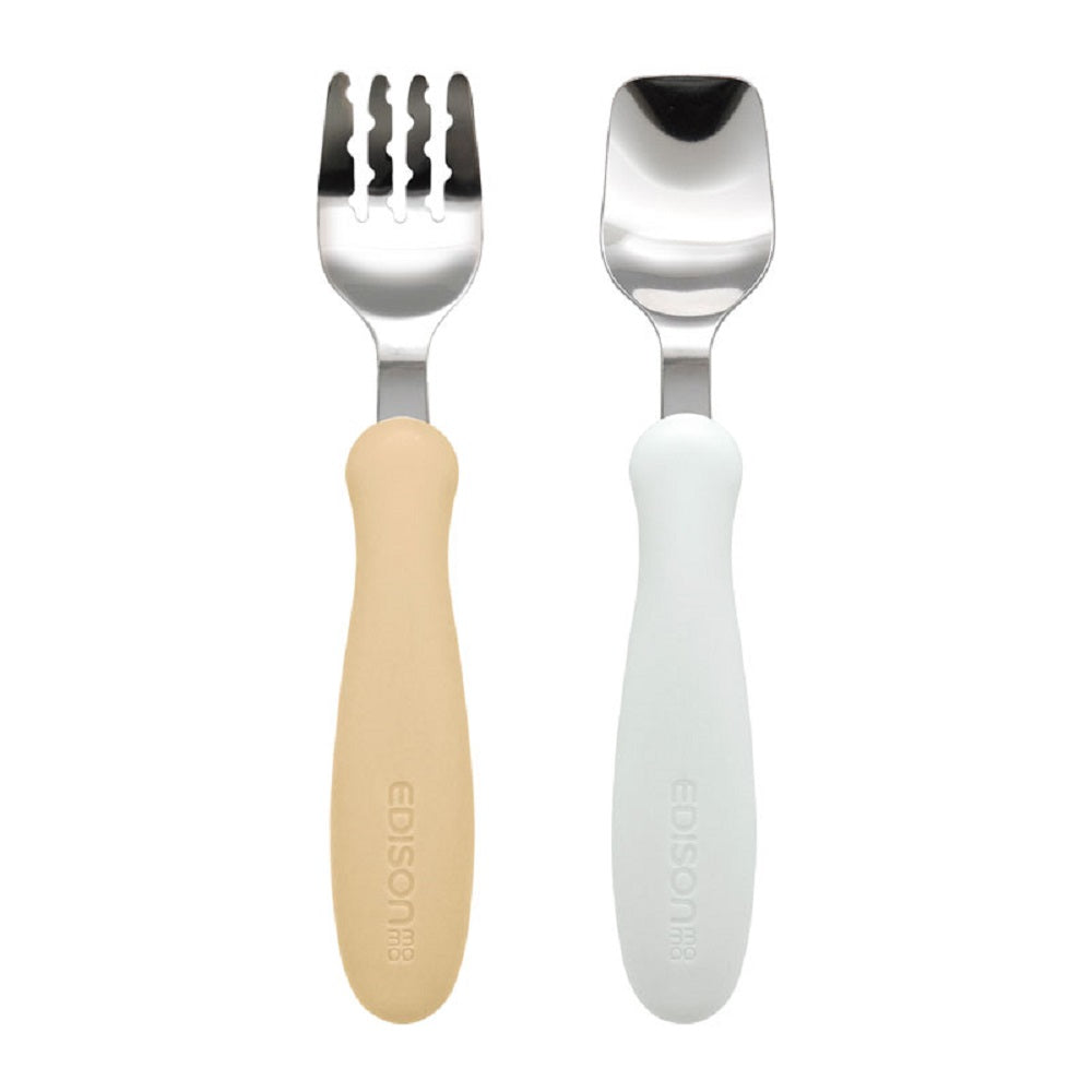 에디슨 엄마의 포크 &amp; 숟가락 우유 &amp; 감자 1개