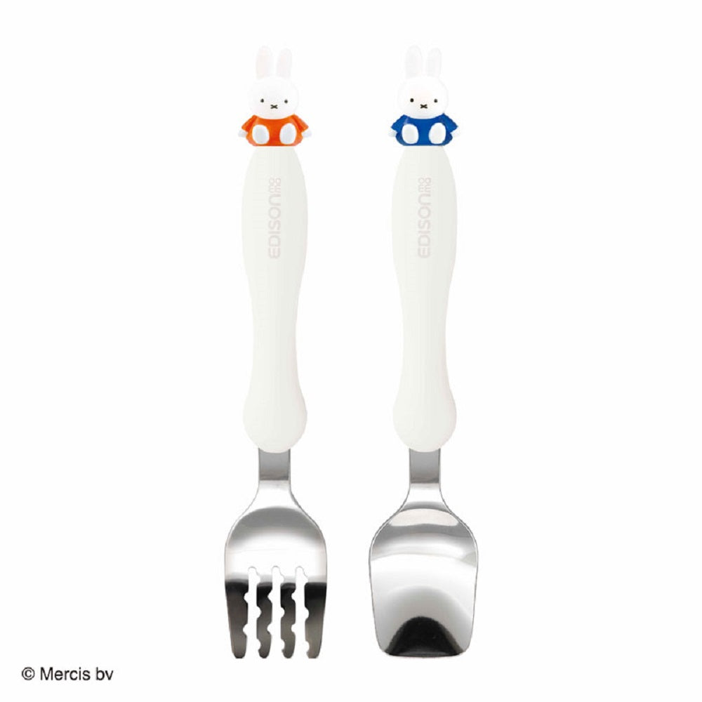Edison Mama Fork &amp; Spoon Miffy 1 piece