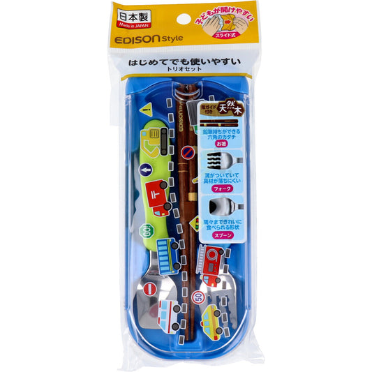エジソンスタイル はじめてでも使いやすい トリオセット はたらくくるま 1 個