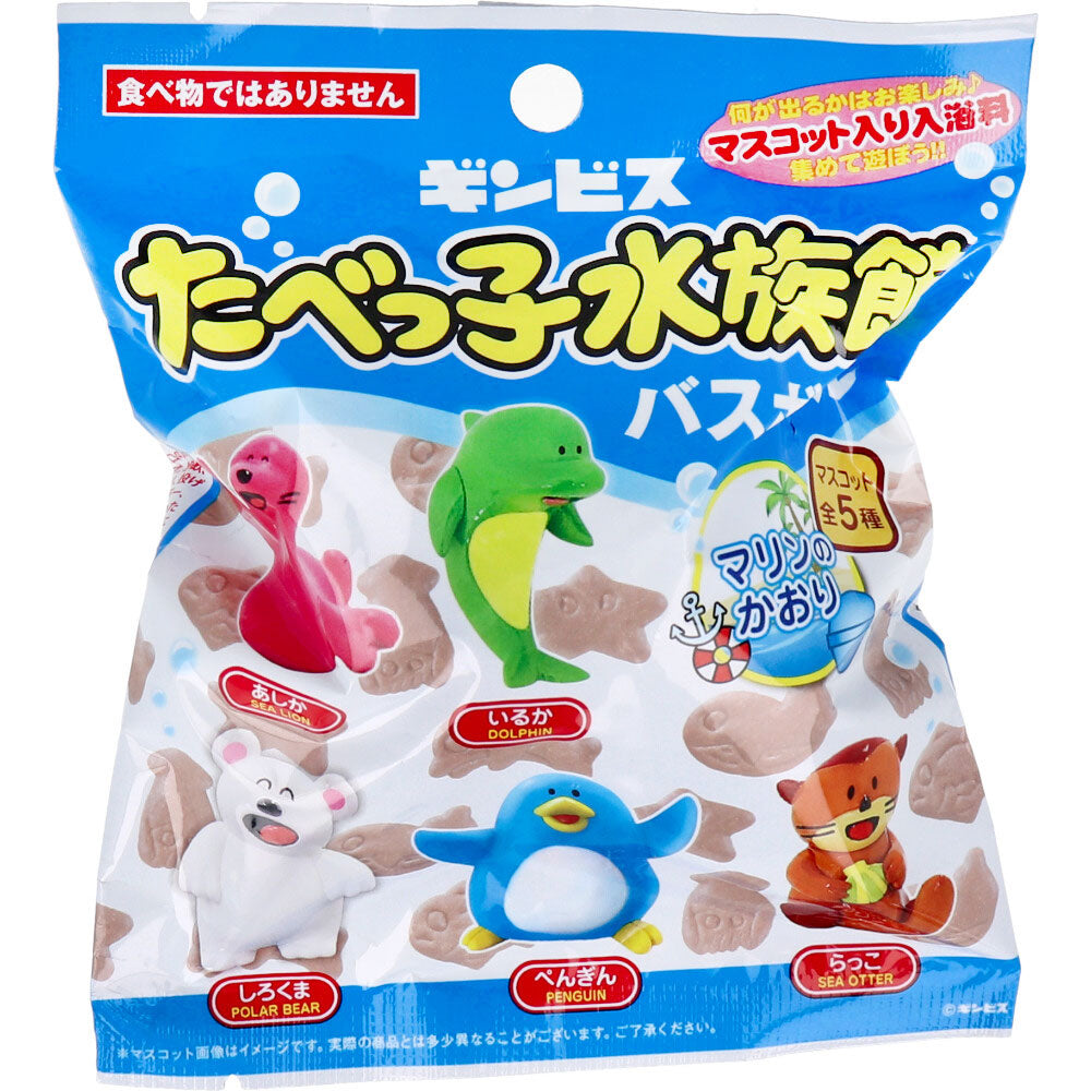 타베코 도부츠 아쿠아리움 목욕 공 해양 향기 75g 1회분 1개