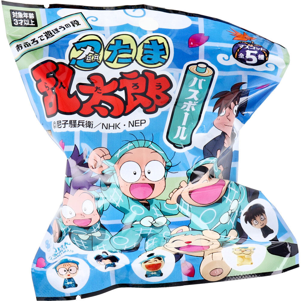 [メーカー欠品]忍たま乱太郎バスボール せっけんの香り 60g 1回分 1 個