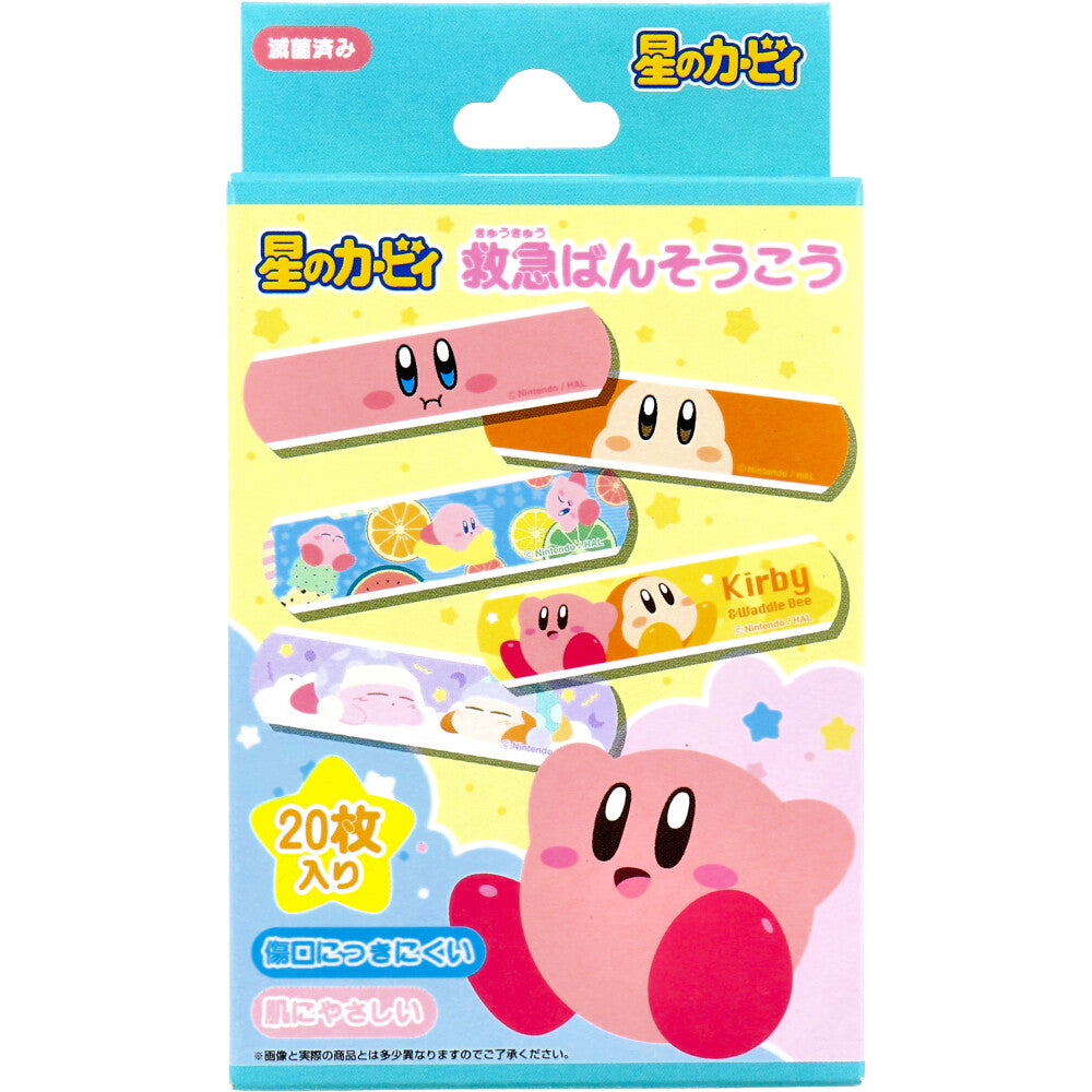 [メーカー欠品]星のカービィ 救急ばんそうこう 20枚入 1 個