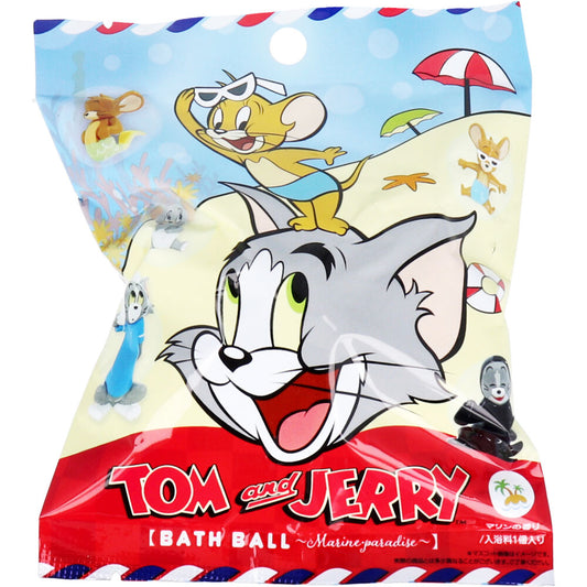 トムとジェリー バスボール マリン・パラダイス マリンの香り 75g 1回分 1 個