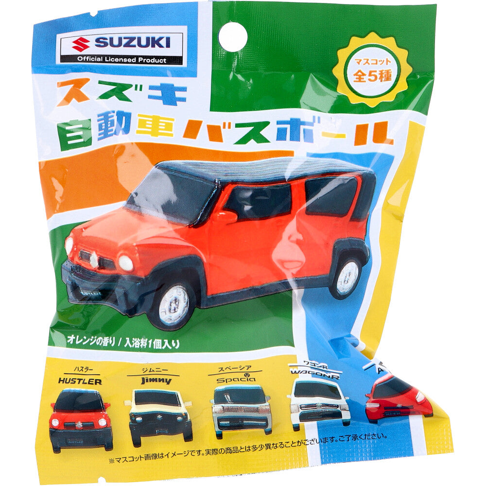 Suzuki Car Bath Ball Orange Scent 75g 1 serving 1 piece