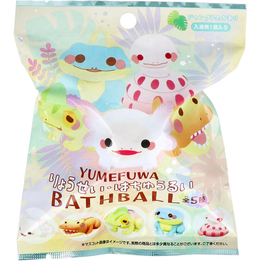 Yumefuwa Ryosei Insect Bath Ball Jungle Scent 75g 1 serving 1 piece