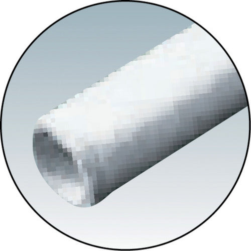 Nippon Steel &amp; Sumitomo Metal SGP White Pipe Unthreaded 25X2m SGP-W-25X2M 1 Piece