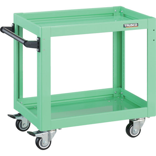 TRUSCO Tool Wagon Dolphin 600 x 400 Urethane Wheels Young Green DLWS-662U-YG 1 Unit