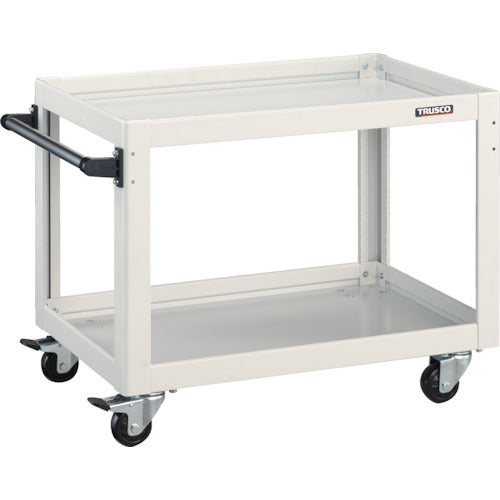 TRUSCO Tool Wagon Dolphin 750X500 4-Wheel Swivel White DLWS-672J-W 1 Unit