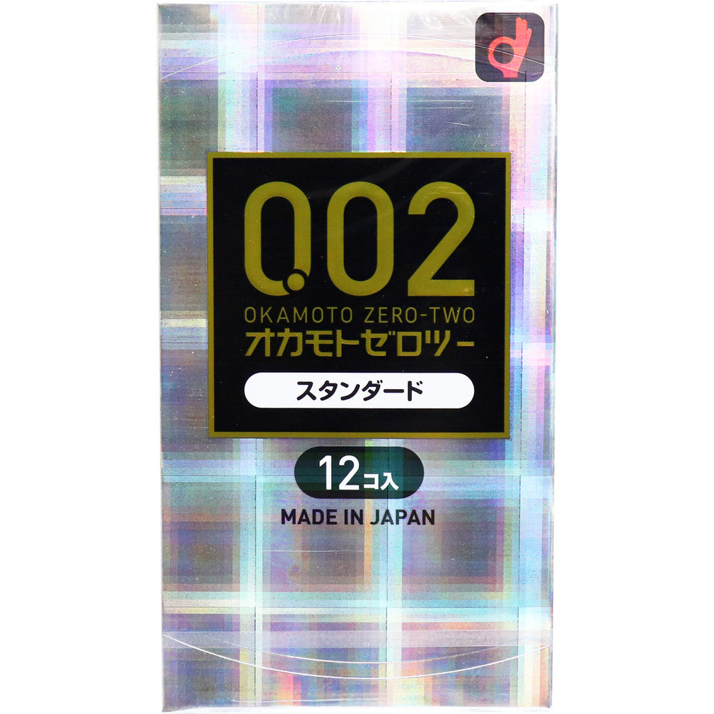[メーカー欠品]オカモトゼロツー スタンダード 0.02コンドーム 12個入 1 個