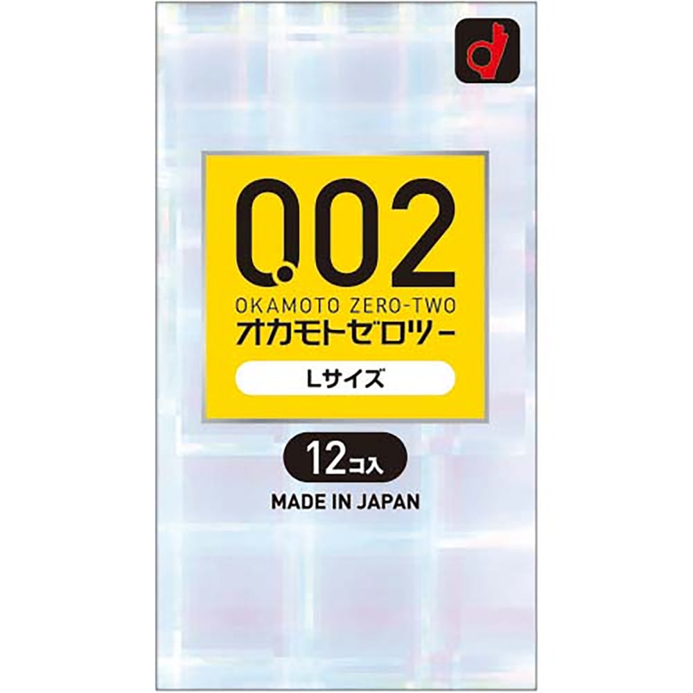 [メーカー欠品]オカモトゼロツー Lサイズ 0.02コンドーム 12個入 1 個