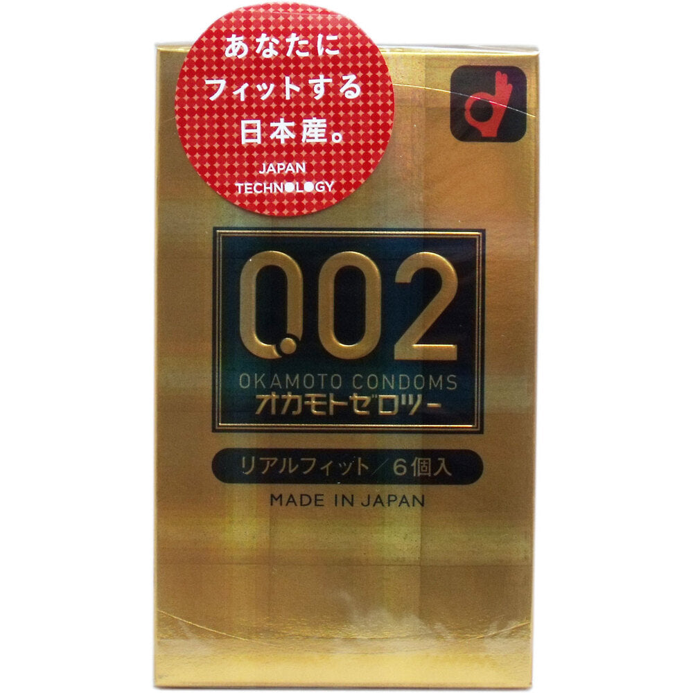 오카모토 제로 투 리얼 피트 콘돔 6개입 1개