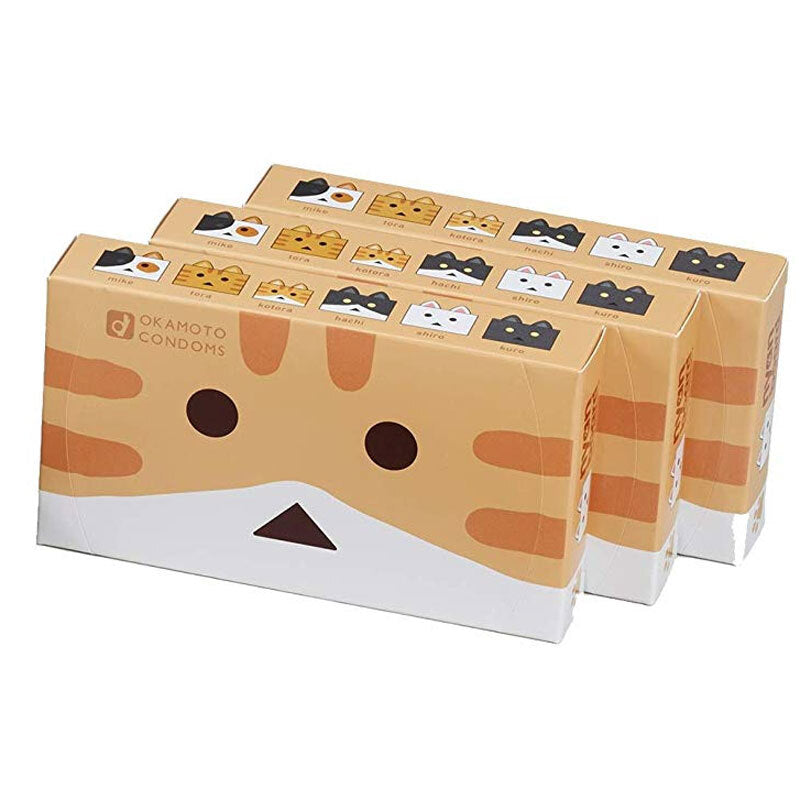 오카모토 콘돔 냥보 12개×3상자 세트 1개