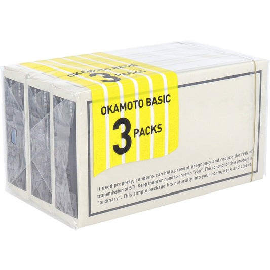 オカモト OKAMOTO BASIC コンドーム 12個入×3個パック 1 個